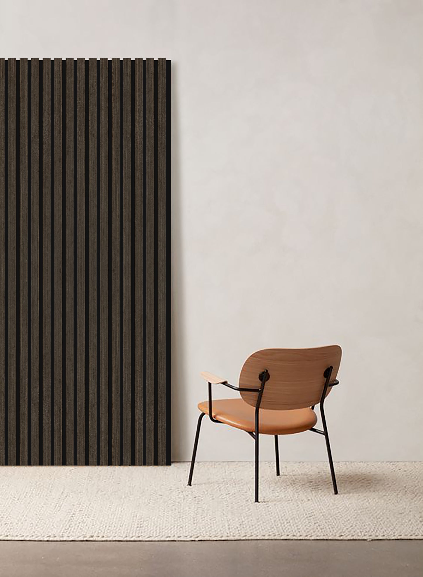DELUX Pannelli Acustici Legno 270x60 cm - Wenge