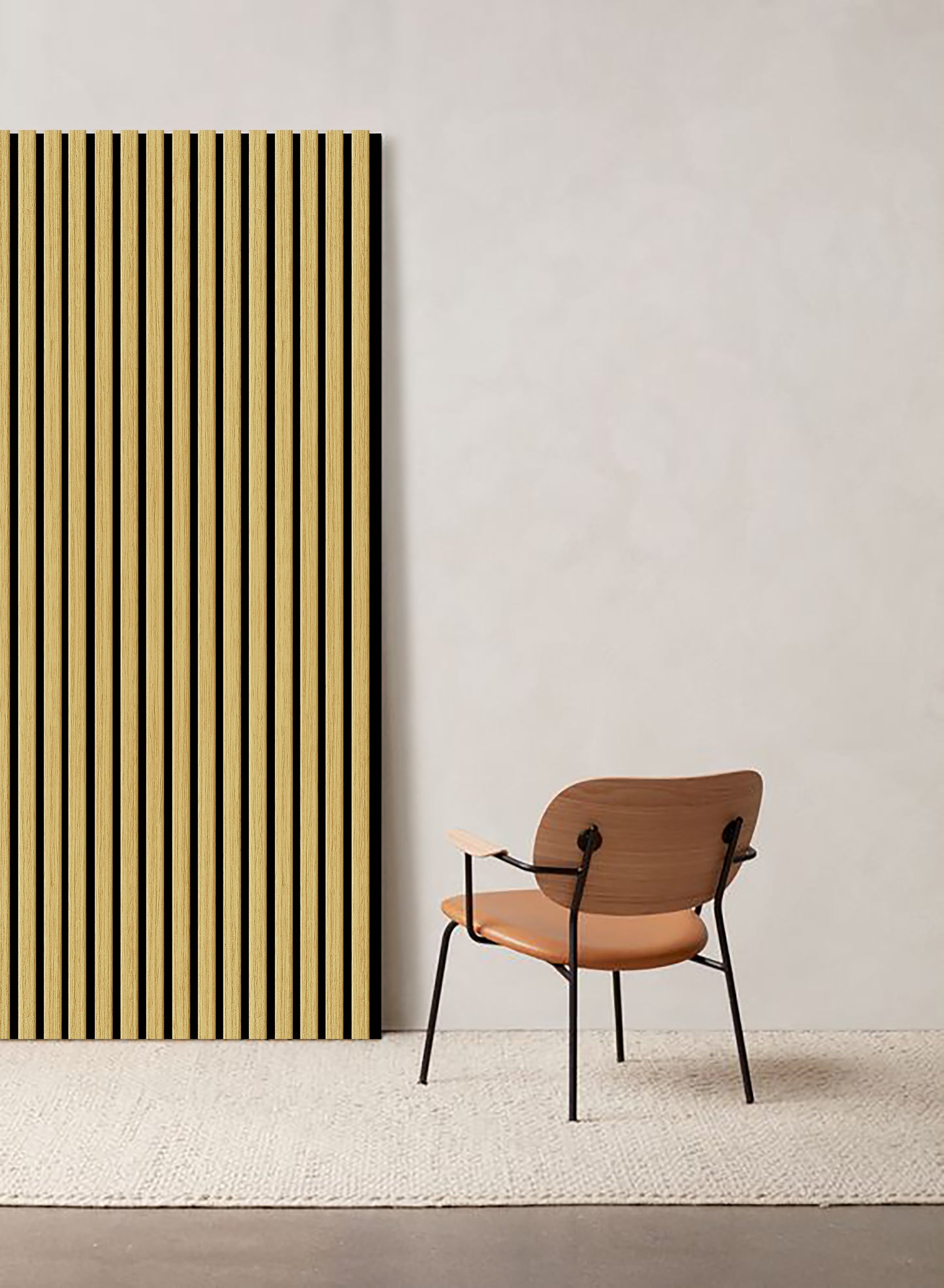 3D DELUX Pannelli Acustici Legno 270x60 cm - Rovere