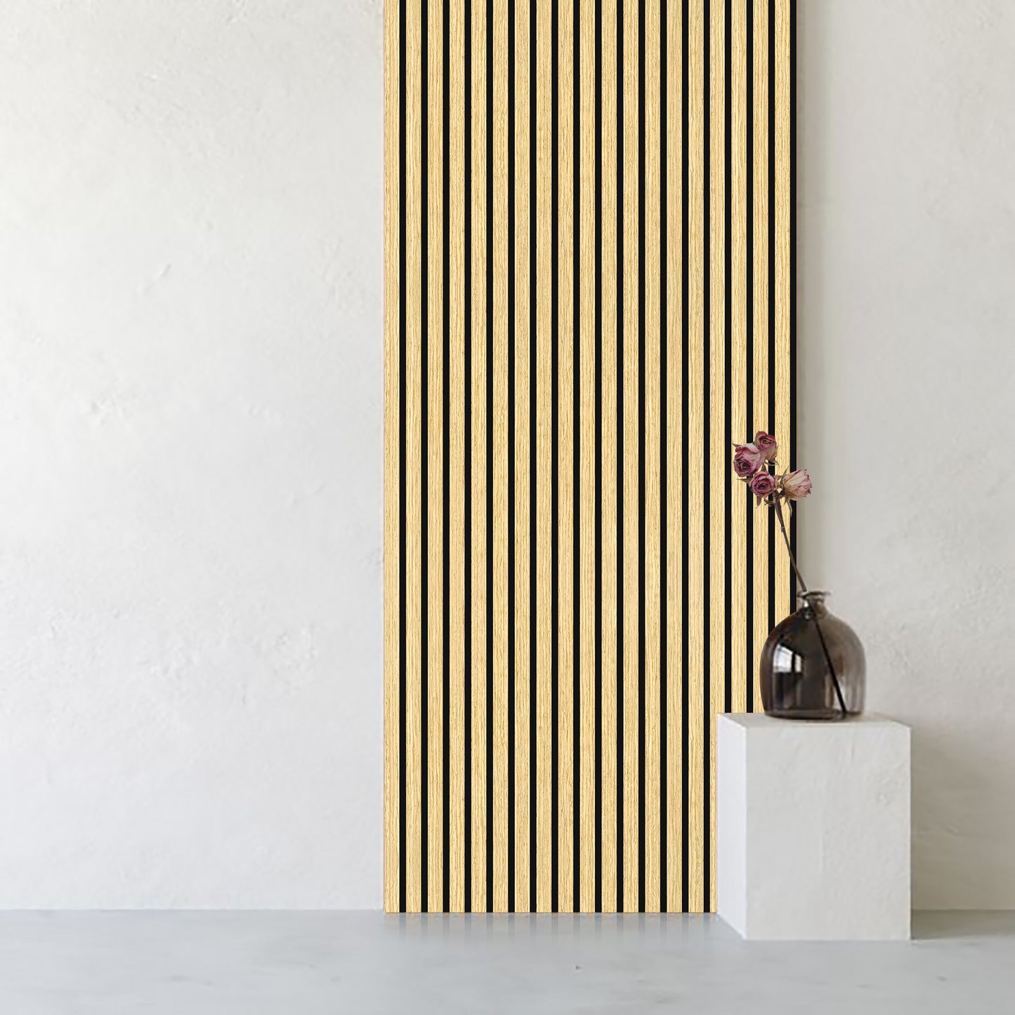 DELUX Pannelli Acustici Legno 300x60 cm - Rovere
