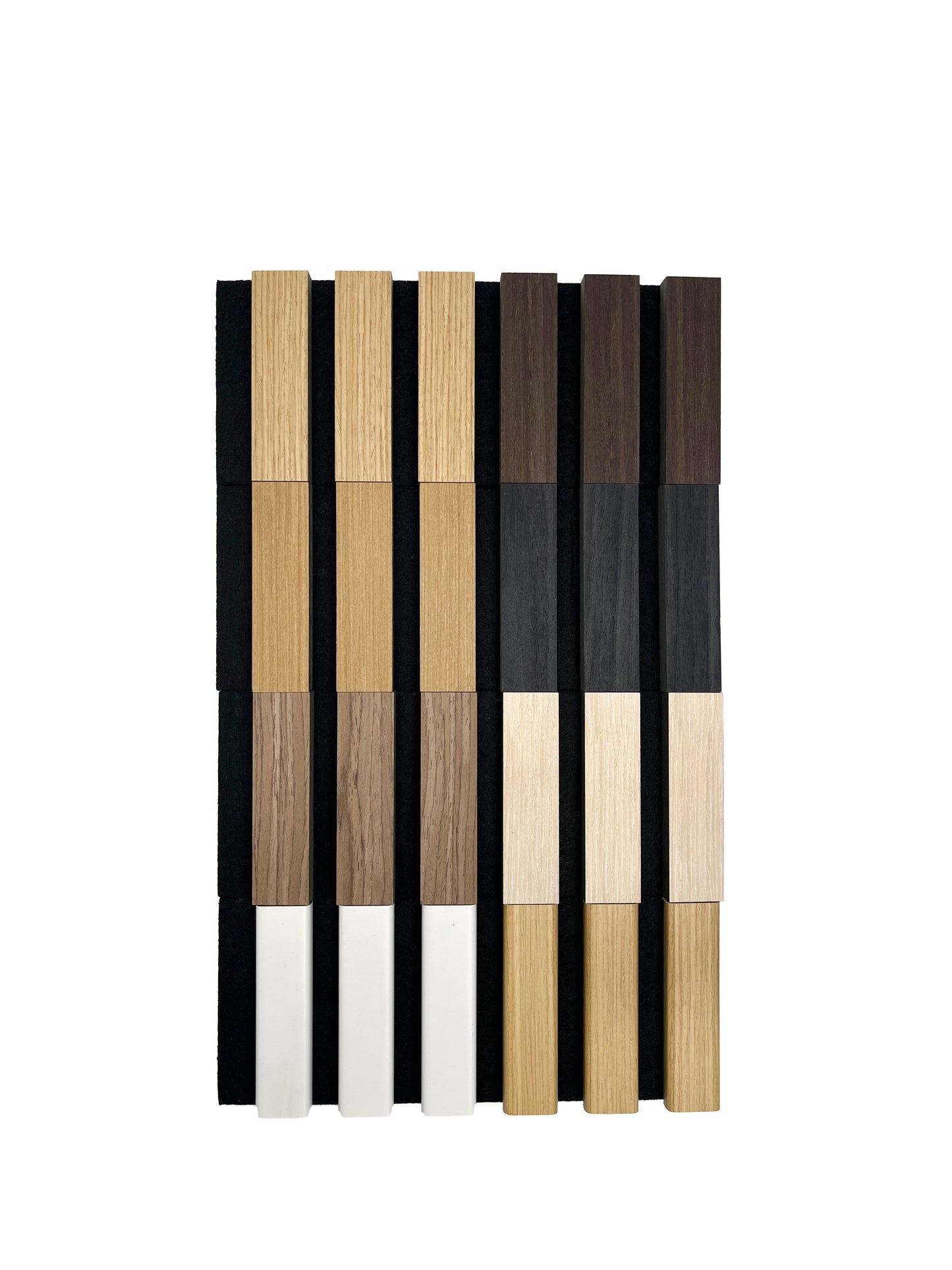 DELUX Pannelli Acustici Legno 270x60 cm - Modello di colore