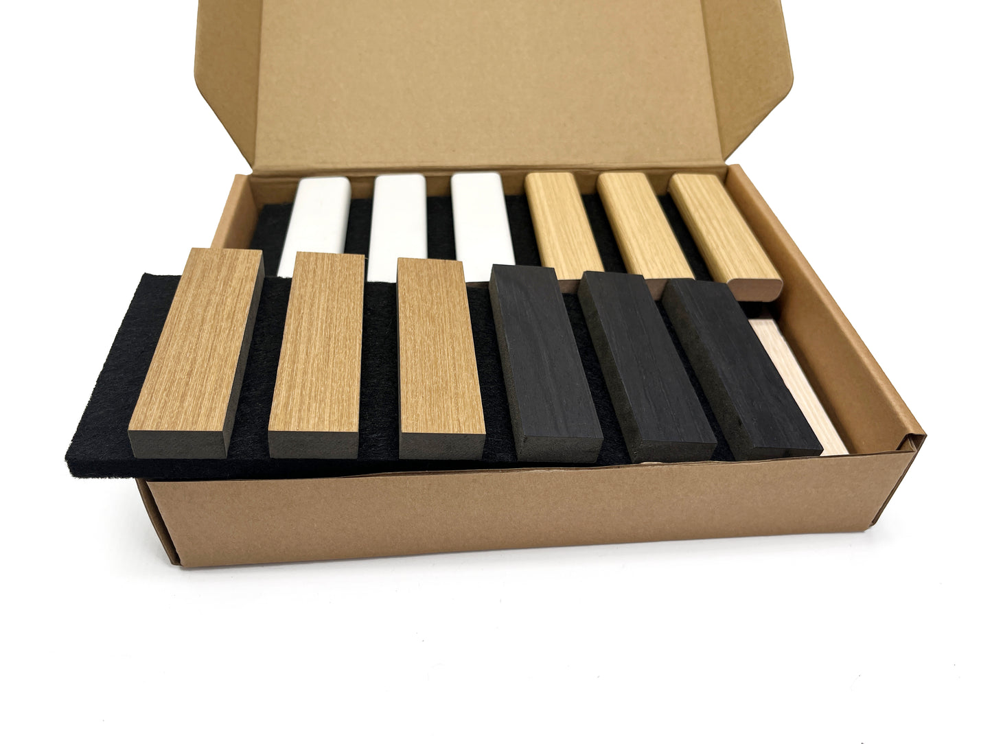 DELUX Pannelli Acustici Legno 270x60 cm - Modello di colore