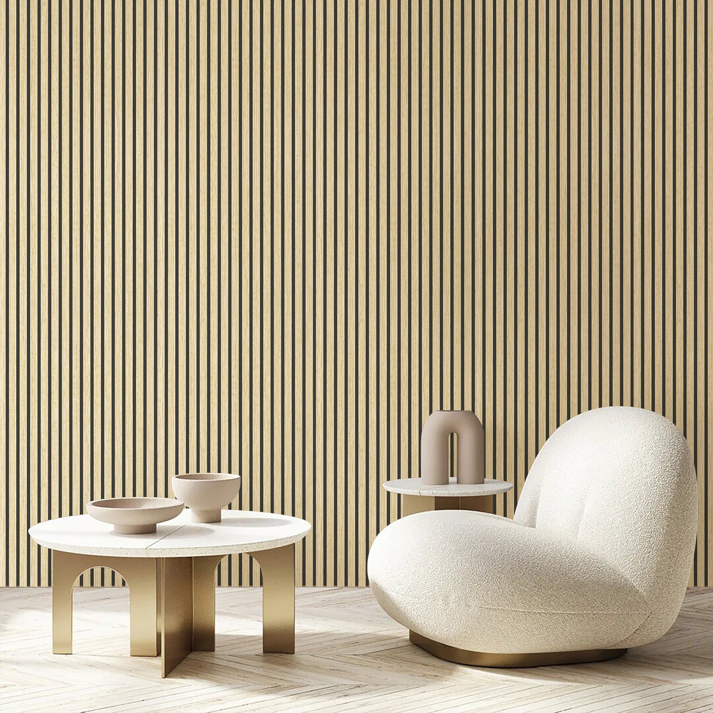 -50% NATURE Pannelli Acustici Legno 270x60 cm - Rovere