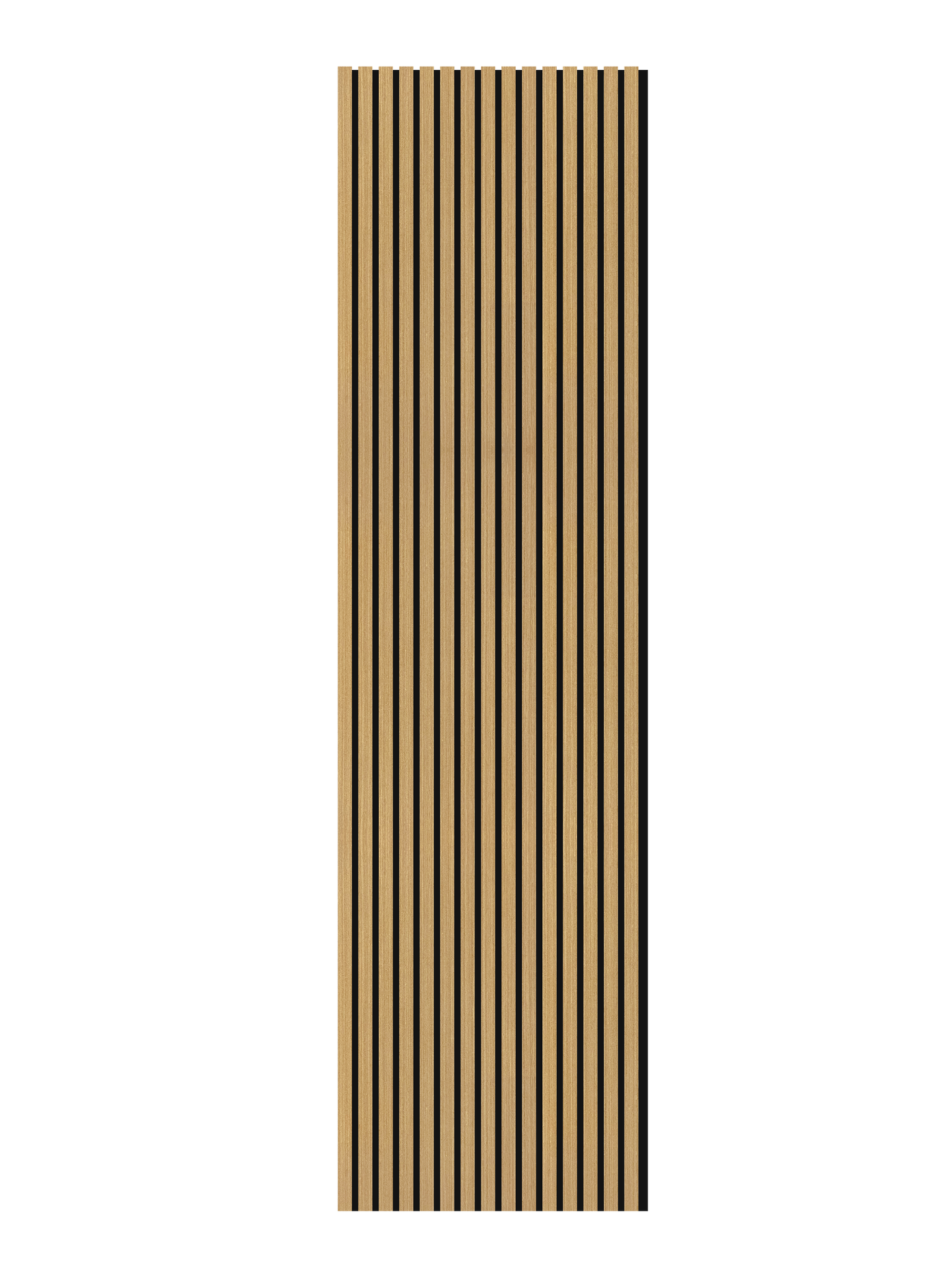 DELUX Pannelli Acustici Legno 270x60 cm - Rovere Scuro