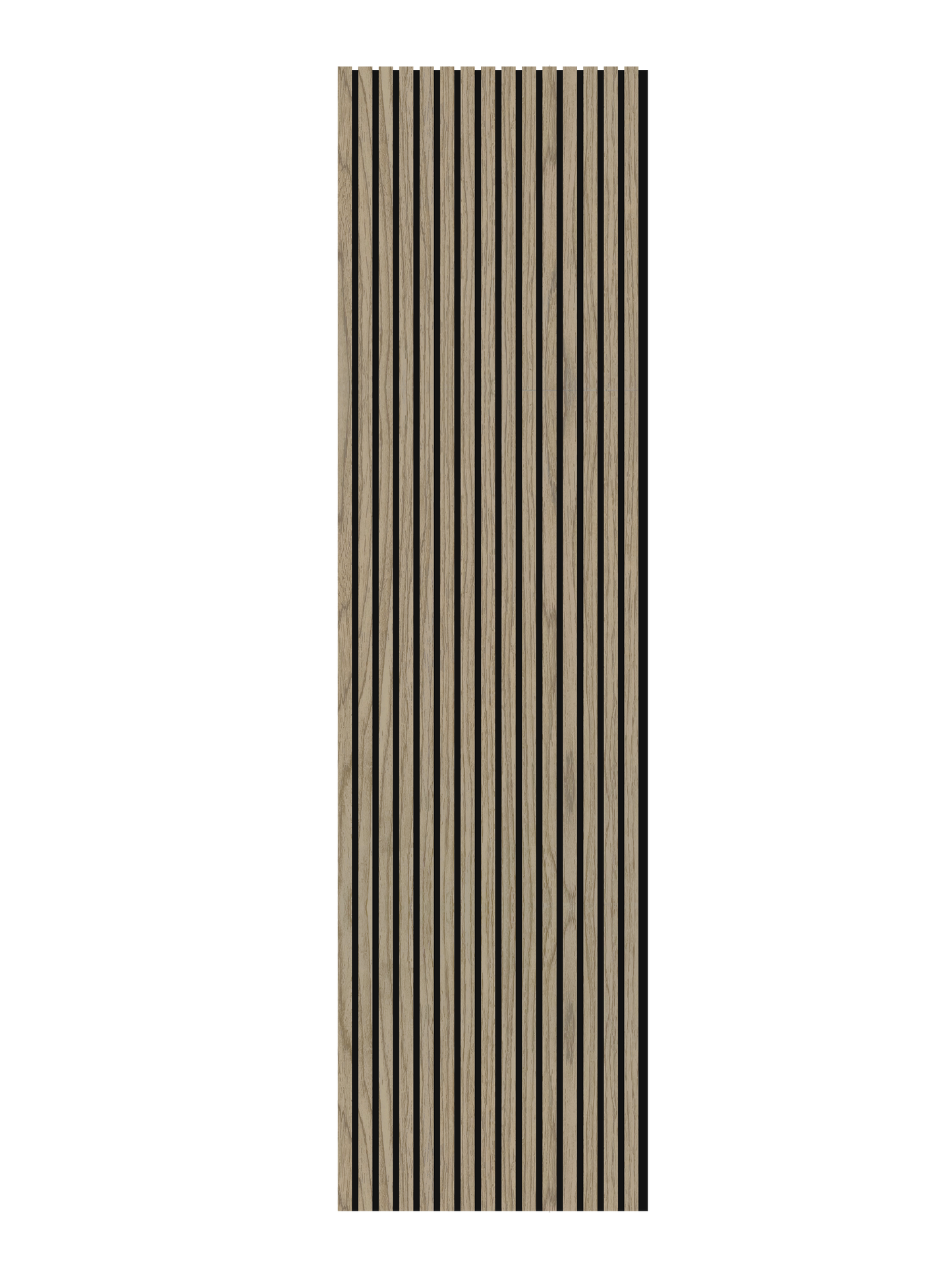 DELUX Pannelli Acustici Legno 270x60 cm - Noce