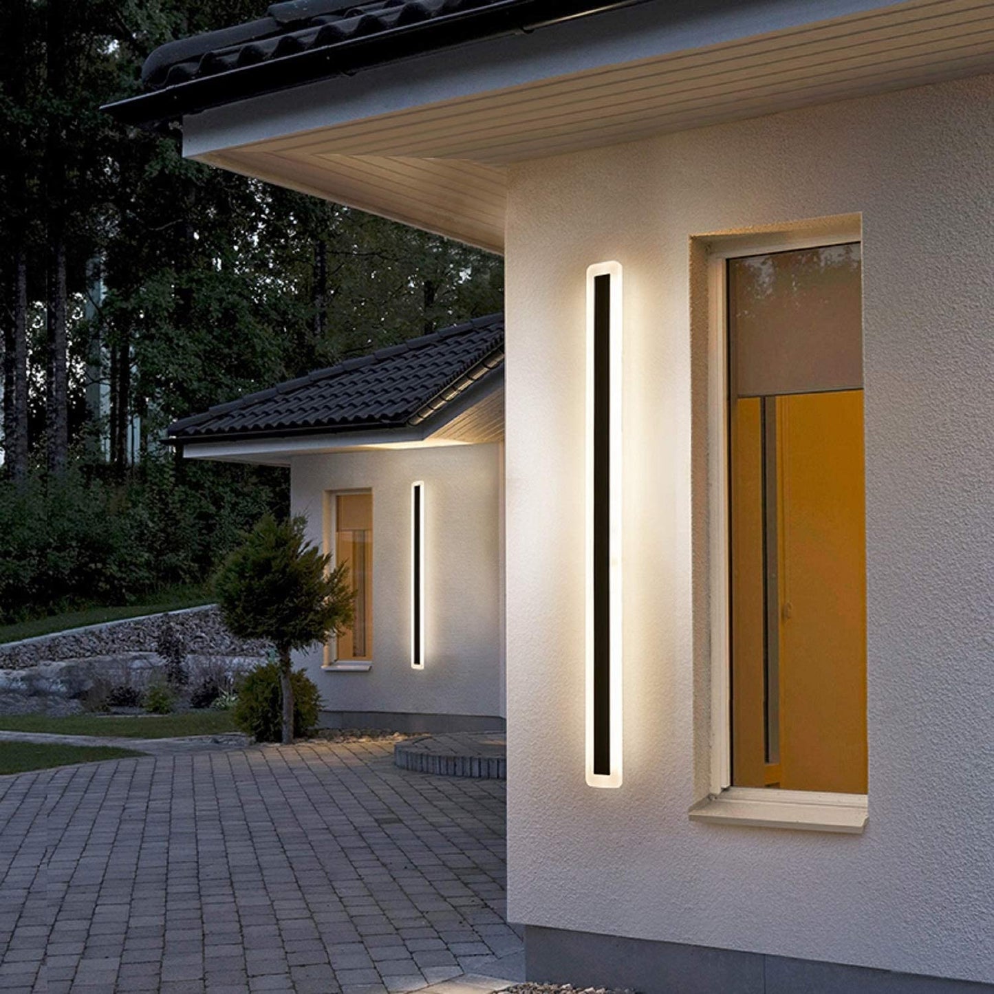 Lampada da esterno Luxor, 150cm / LED 4000K IP65 / sensore