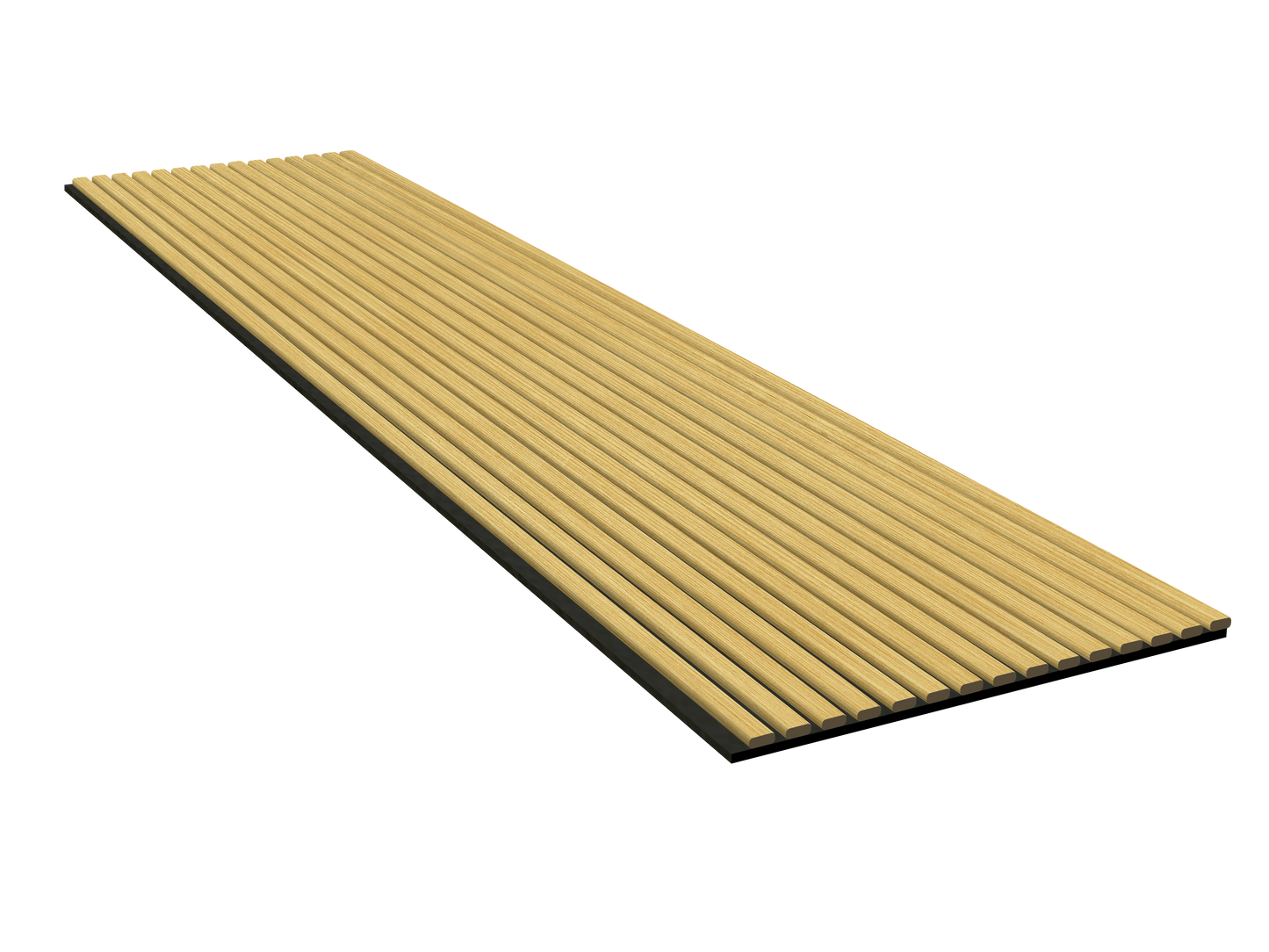 3D DELUX Pannelli Acustici Legno 270x60 cm - Rovere
