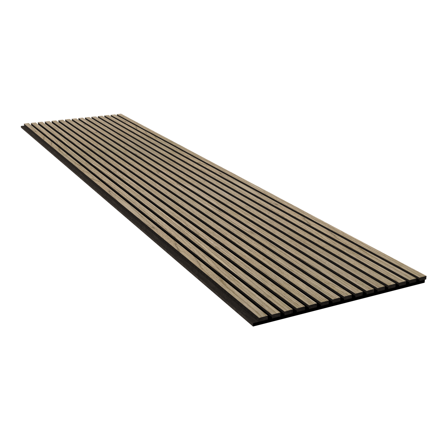 DELUX Pannelli Acustici Legno 270x60 cm - Noce
