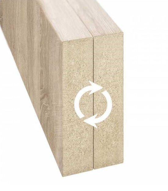 Pareti Divisorie 22x70 mm - Rovere Sonoma