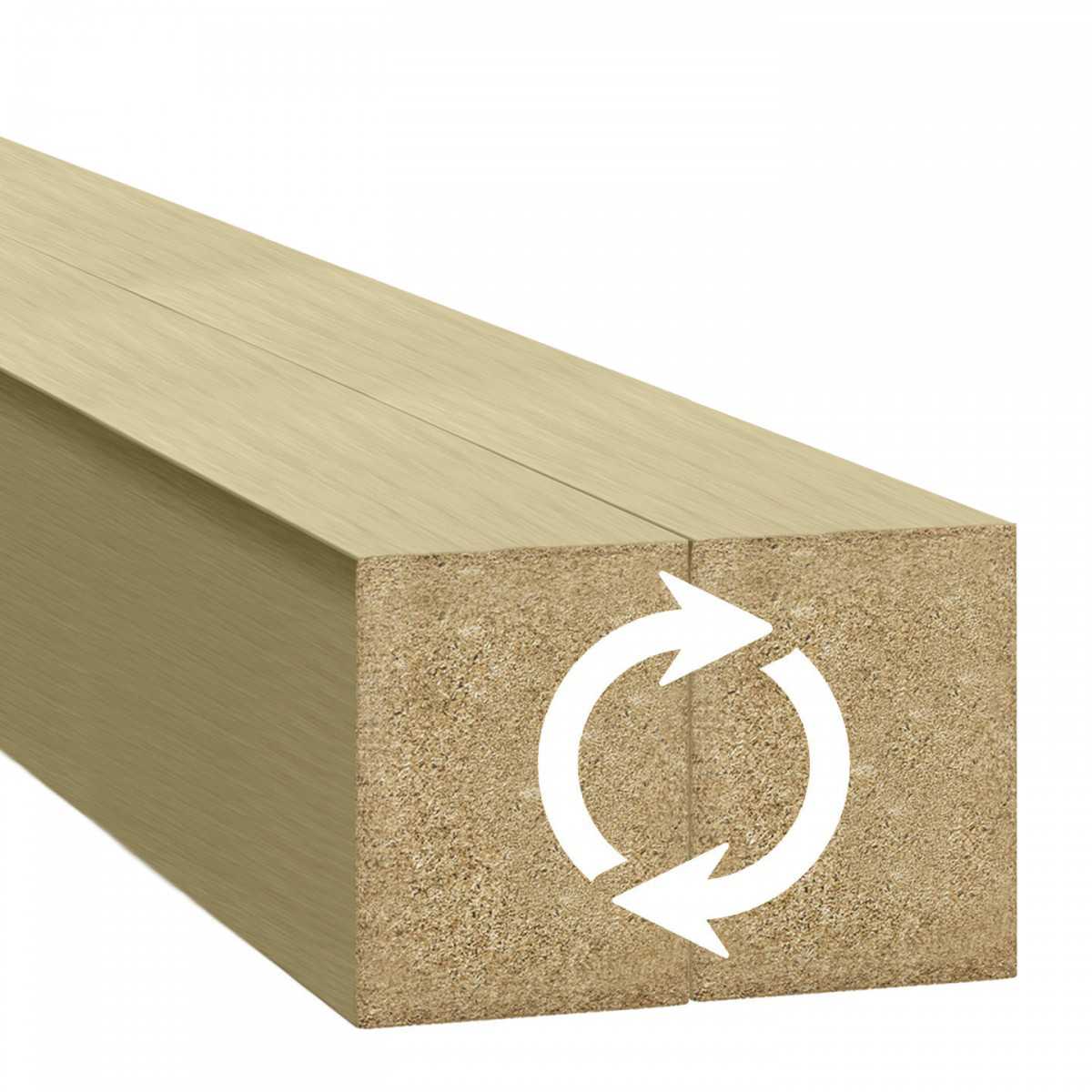 Lamelle Decorative 3x4 cm - Rovere Gold