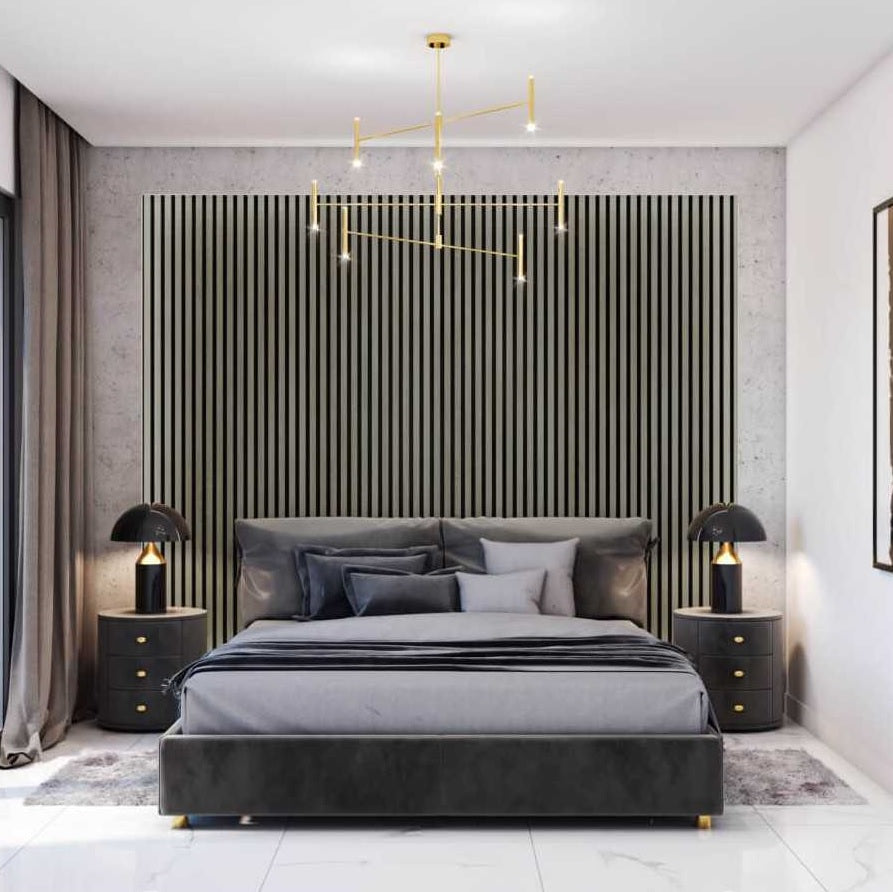Lamelle Decorative 3x4 cm - Rovere Grigio