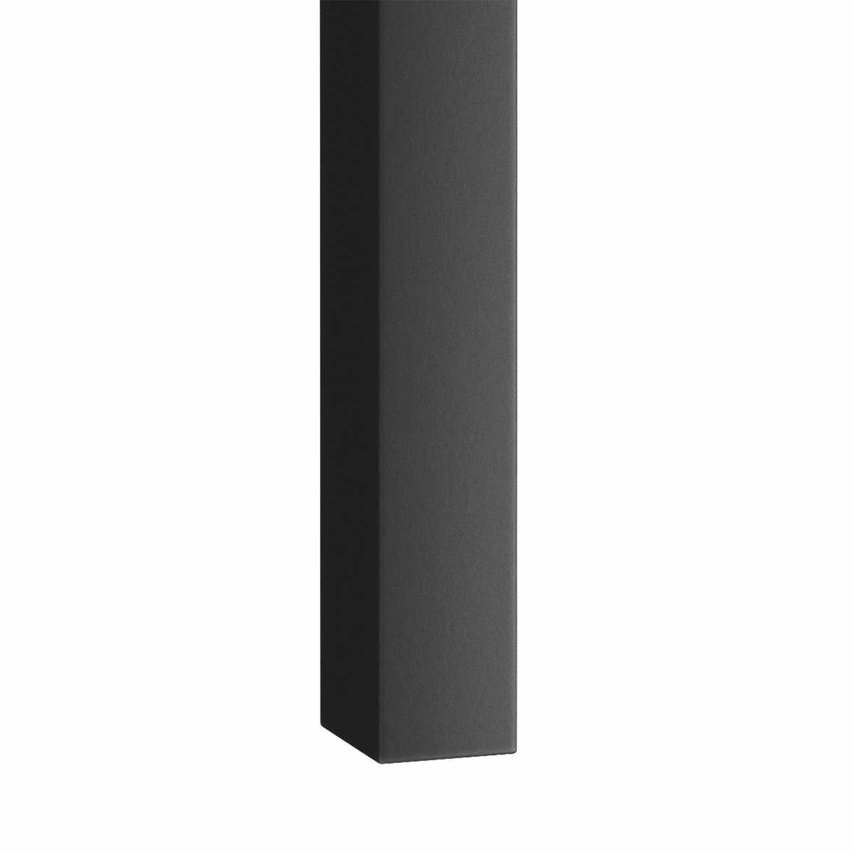 Lamelle Decorative 3x4 cm - Nero Opaco