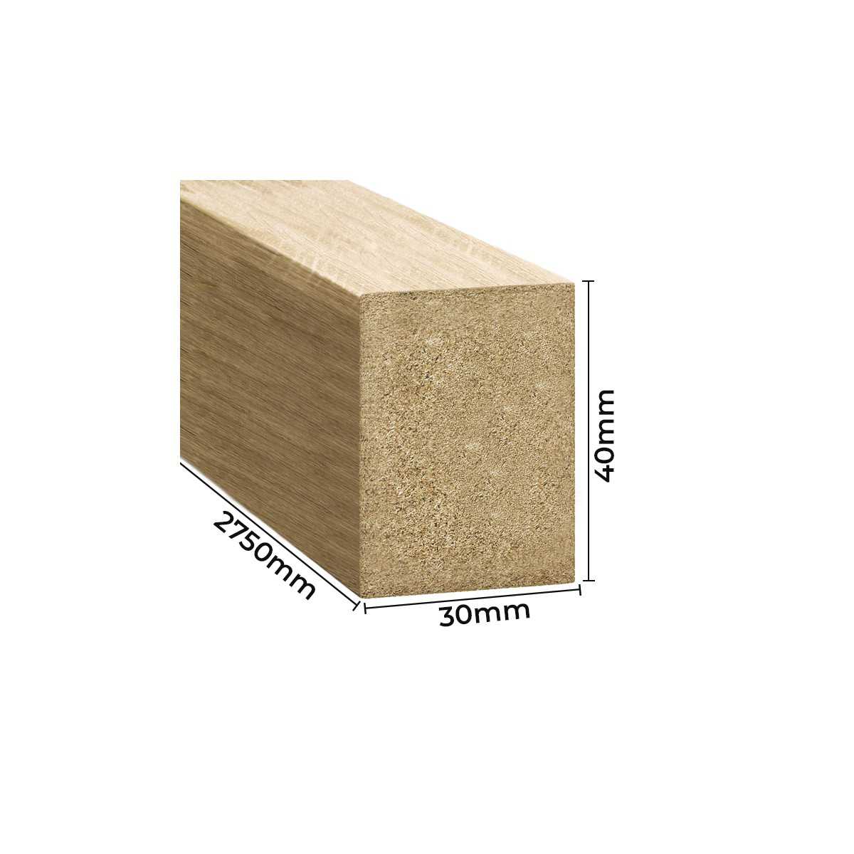 Lamelle Decorative 3x4 cm - Rovere Sonoma