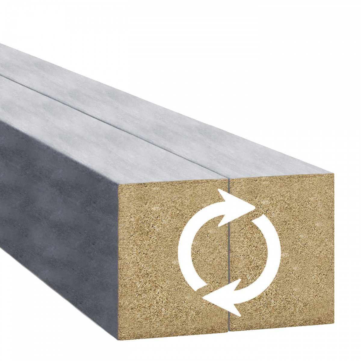 Lamelle Decorative 3x4 cm - Aspetto Calcestruzzo