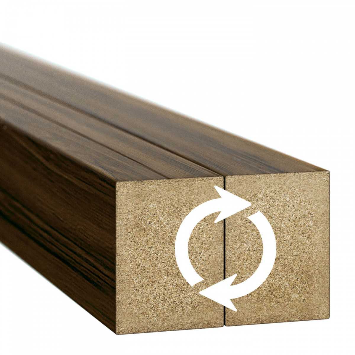 Lamelle Decorative 3x4 cm - Noce