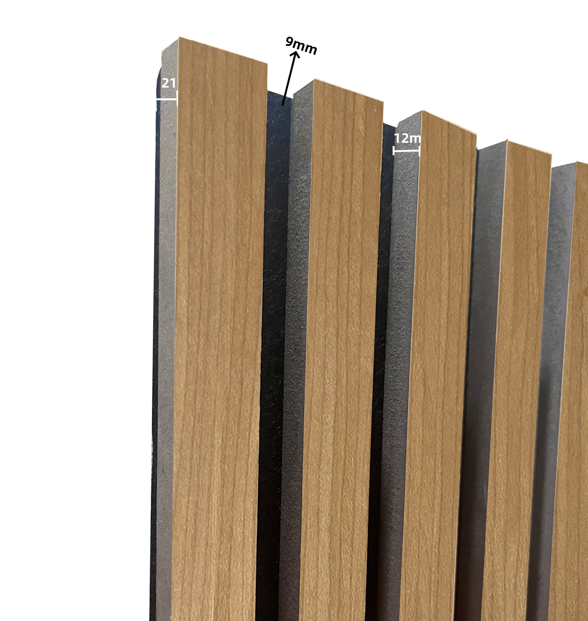Pannelli acustici decorativi da parete PRO con rovere classico di Nordic  Acoustics in 240x60 cm